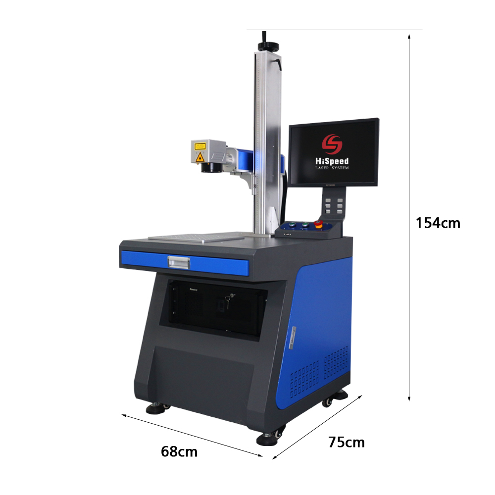 New Desktop Fiber Laser Engraving Machine