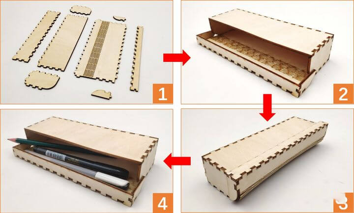 laser cutting drawing design tool