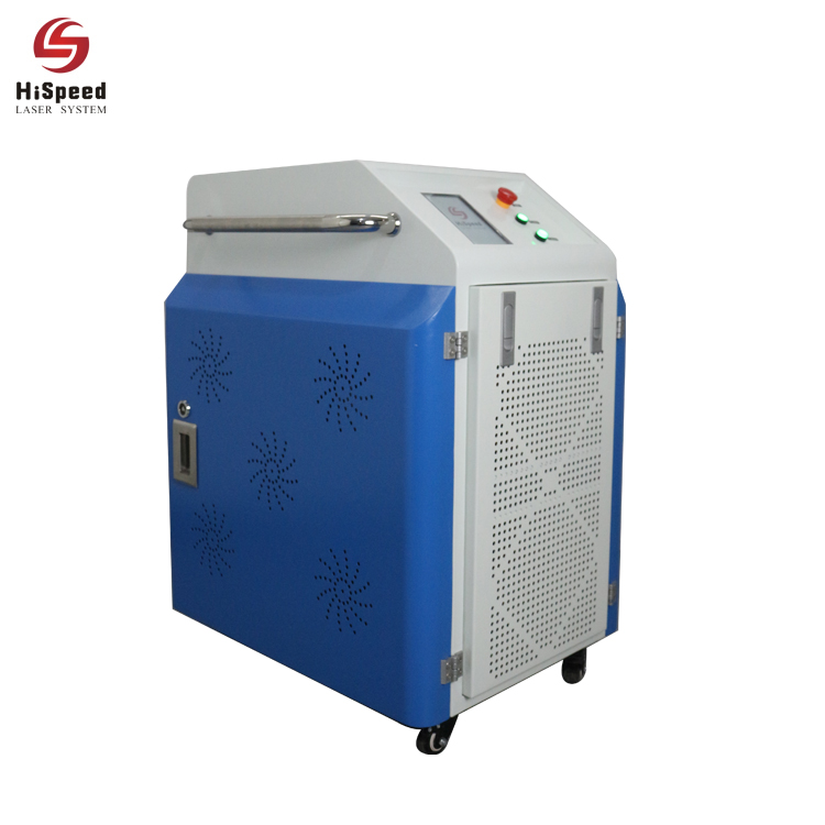 Metal Surface Laser Rust Removal Machine , Portable Descaling