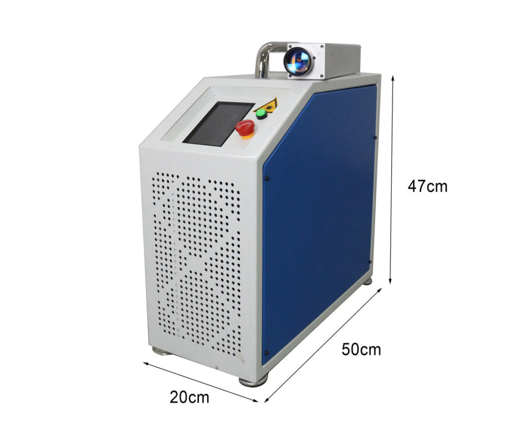 Machine de Nettoyage Laser 100W Élimination de la Rouille/Oxyde/Peinture  Laser