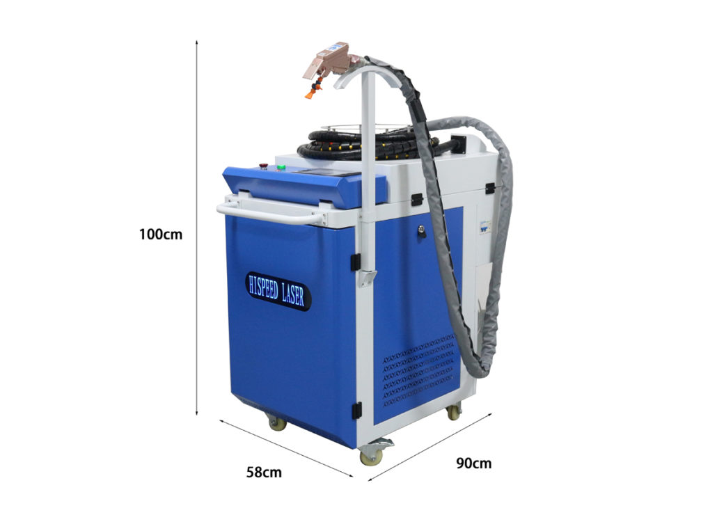laser rust removal machine features