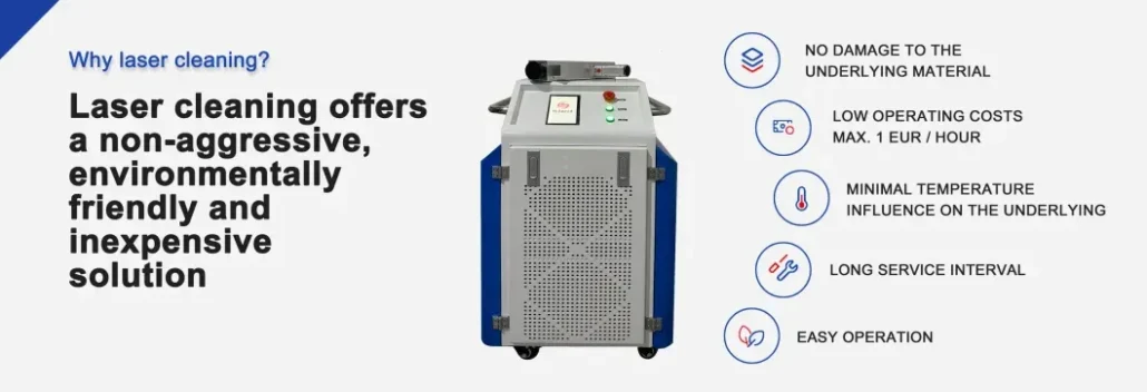 20W Laser Cleaning Machine Laser Rust Removal Machine 