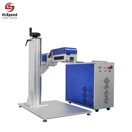 Mini máquina de marcação a laser 3D e máquina de gravação a laser hispeedlaser