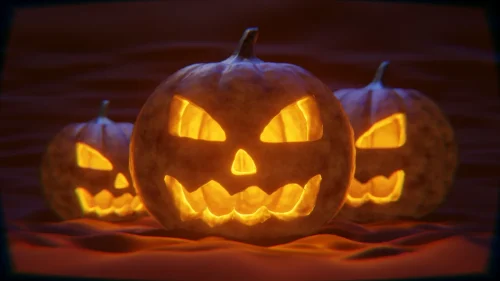 laser engraved pumpkin