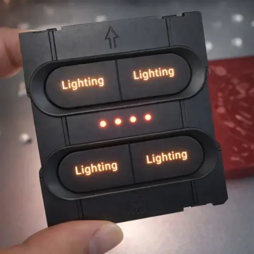Laser transparent marking