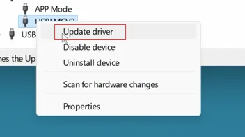 Update driver