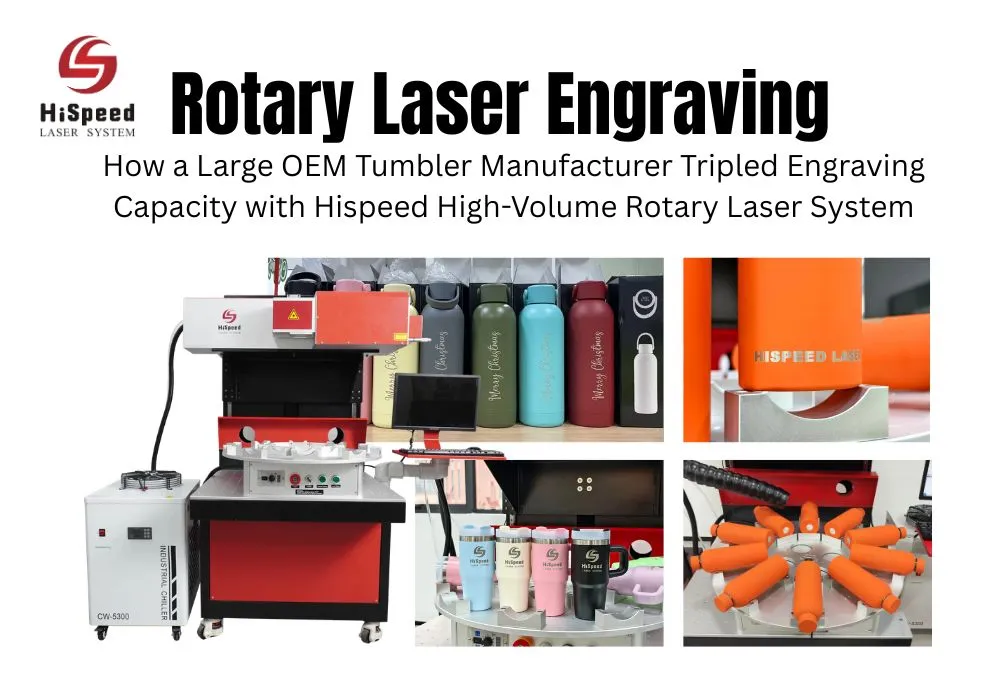 Gravure laser rotative
