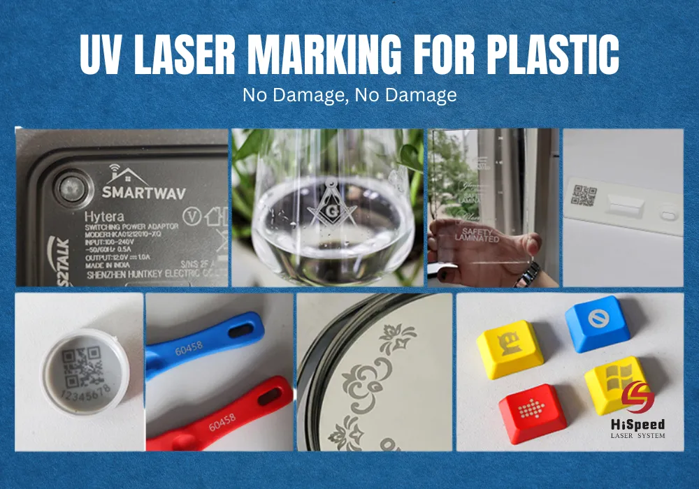 Marquage laser UV sans dommage, sans brûlure