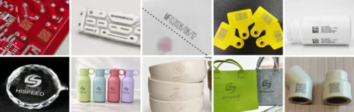 Exemple de marquage au laser UV