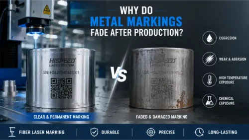 ¿Por qué se desvanecen las marcas metálicas tras la fabricación?