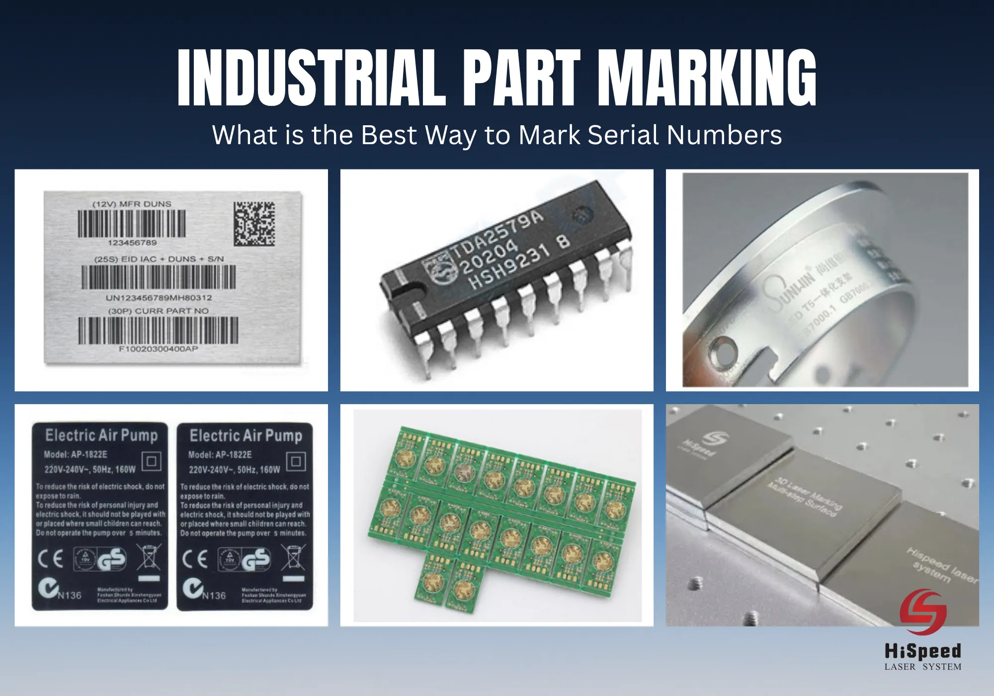Industrial Part Marking: Best Way to Mark Serial Numbers