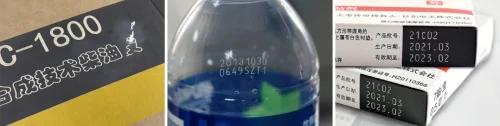 CO2_Laser_coding_samples_on_ carton_PET bottles_pharmaceutical_packaging