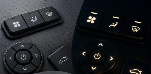 automotive_interior_backlit_button_day_night_keypad