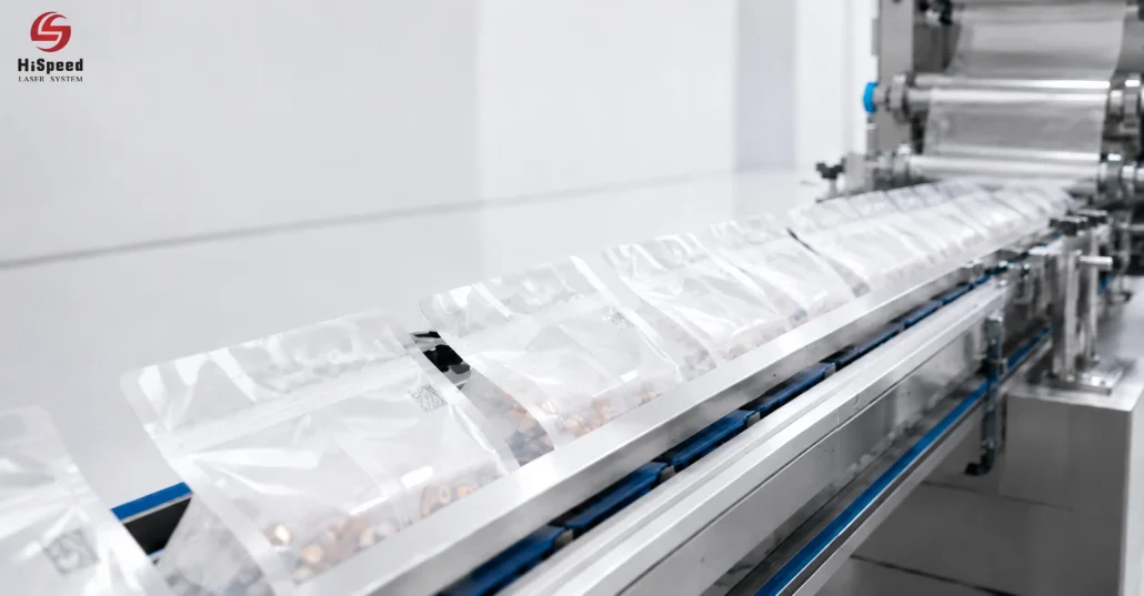 food_packaging_production_line_flexible_pouch_conveyor
